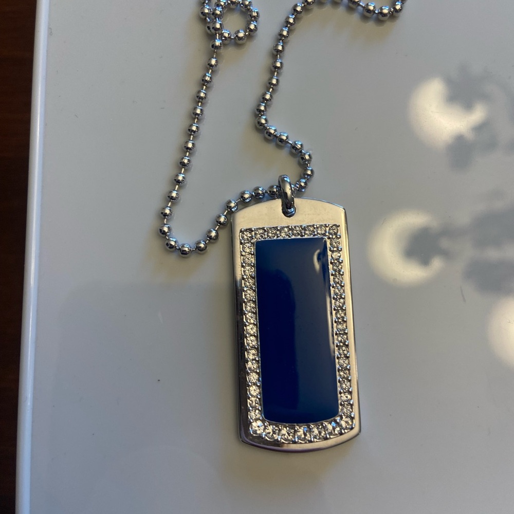 Touchstone Crystal double sided necklace.